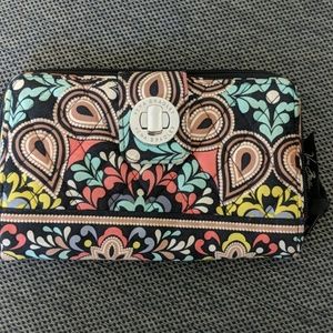 Vera Bradley turn lock wallet